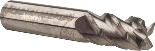 ACCUPRO 12185428 3/8" DIAM, 5/8" LOC, 4 FLUTE SOLID CARBI