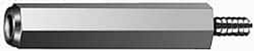 ELECTRO HARDWARE 1369M12F21256 STAND-OFF HEX DR PLAIN STEEL