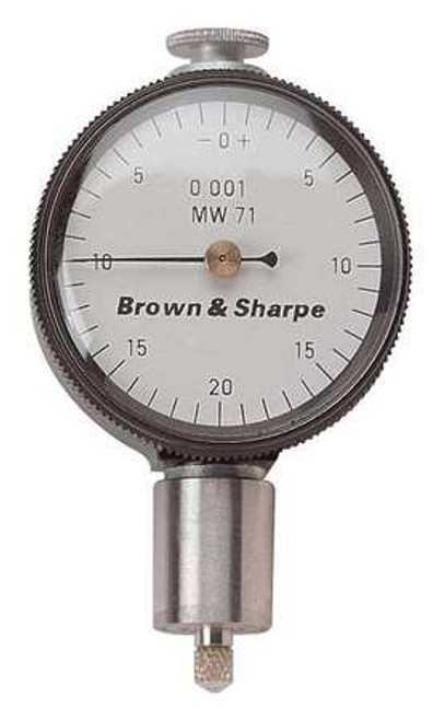 TESA BROWN SHARPE 14.83008 DIAL INDICATOR 0-50-0DIALREADING PLUNGER