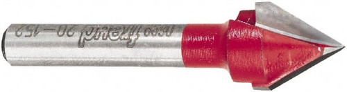 FREUD 20-152 ROUTER BIT, V GROOVING, 1/2-IN.