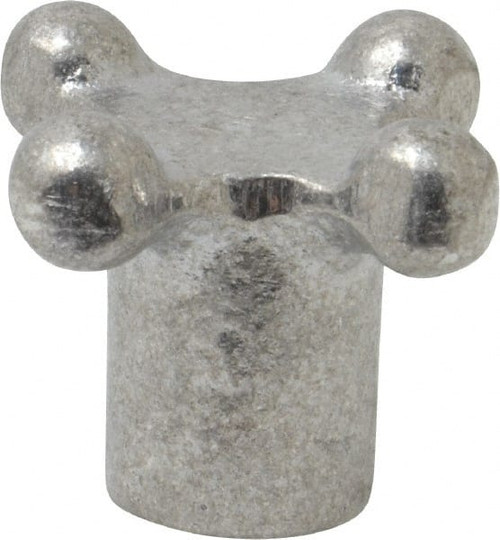 JERGENS 21101 1-1/4" HEAD DIAM, 4 POINT LOBED KNOB