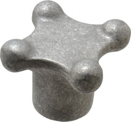 JERGENS 21121 3" HEAD DIAM, 4 POINT LOBED KNOB