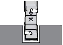 KENNAMETAL 2210086 LNEU1245 GRADE KCPK30 CARBIDE MILLING IN