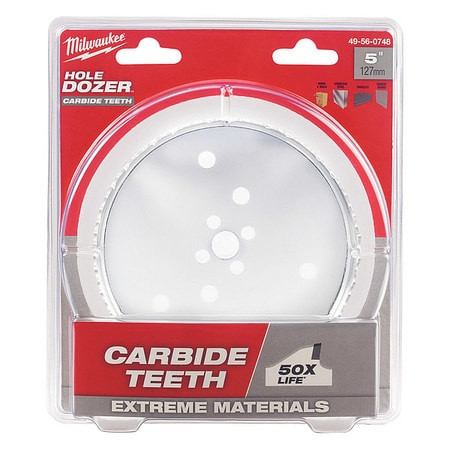 MILWAUKEE ELECTRIC TOOLS 49-56-0748 5" HOLE DOZER™ WITH CARBIDE TEETH HOLE S