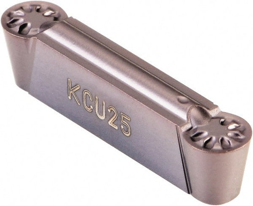 KENNAMETAL 5147212 0400R GUP GRADE KCU25, 4MM CUTTING WIDTH
