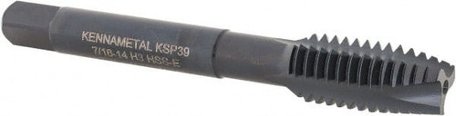 KENNAMETAL 5416910 7/16-14 3 FLUTE OXIDE FINISH VANADIUM HI
