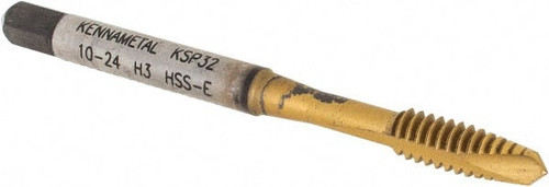 KENNAMETAL 5455868 #10-24 2B/3B 2 FLUTE TIN/CRC/C FINISH VA