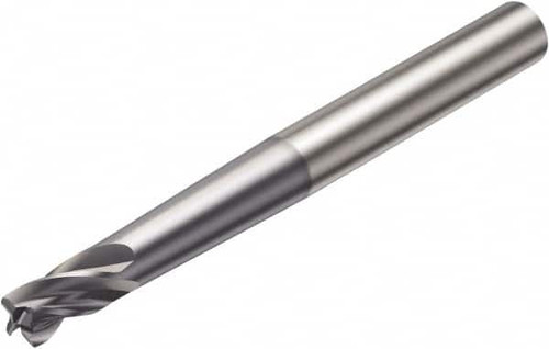 SANDVIK COROMANT 5742950 12MM DIAM 4 FLUTE SOLID CARBIDE 1MM CORN