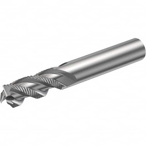 SANDVIK COROMANT 5743179 10MM DIAM 3 FLUTE SINGLE END SOLID CARBI