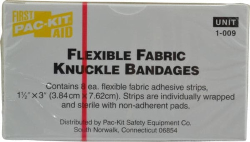 MEDIQUE PRODUCTS INC. 62730 8 QTY 1 PACK KNUCKLE SELF-ADHESIVE BANDA MEDIQUE PRODUCTS INC. 62730 8 QTY 1 PACK KNUCKLE SELF-ADHESIVE BANDA