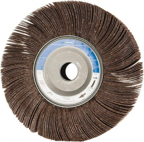 NORTON 63642502701 8 X 2" 80 GRIT ALUMINUM OXIDE UNMOUNTED 