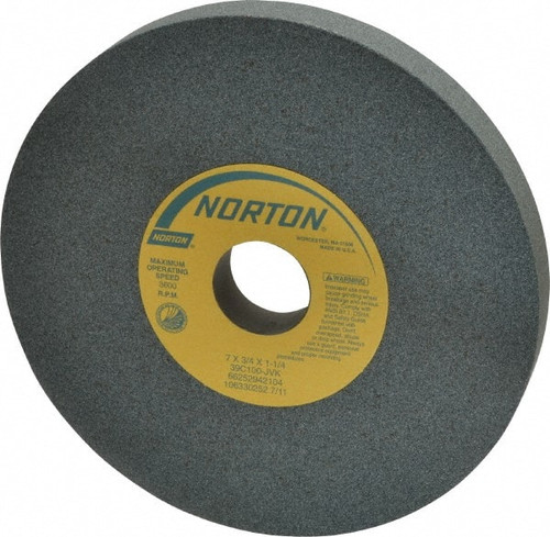 NORTON 66252942104 7" DIAM X 1-1/4" HOLE X 3/4" THICK, J HA
