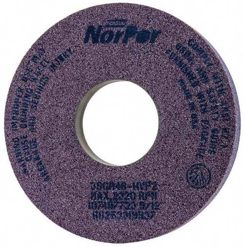 NORTON 66253319937 14" DIAM X 5" HOLE X 2" THICK, H HARDNES