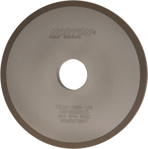 NORTON 66260273607 6" DIAM X 1-1/4" HOLE X 1/2" THICK, 120 