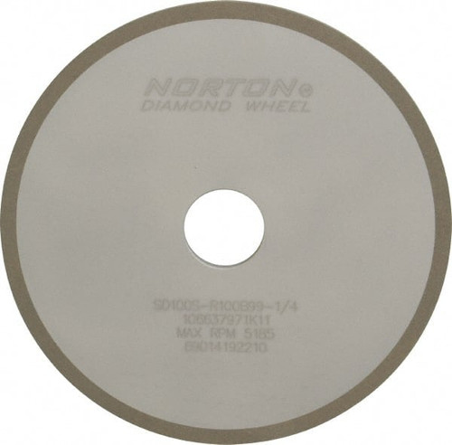 NORTON 69014192210 7" DIAM X 1-1/4" HOLE X 1/4" THICK, 100 