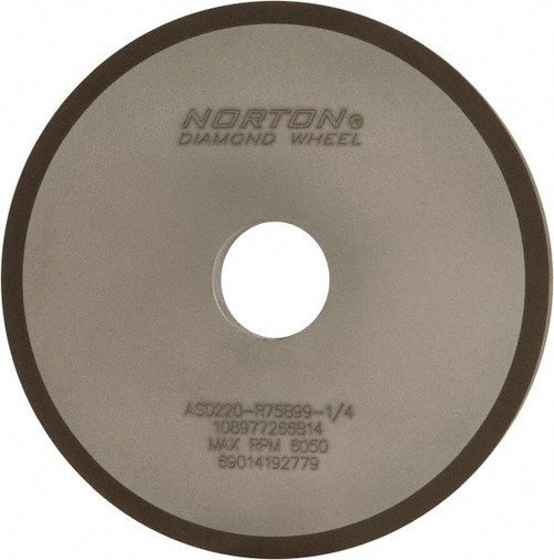 NORTON 69014192779 6" DIAM X 1-1/4" HOLE X 1/2" THICK, 220 