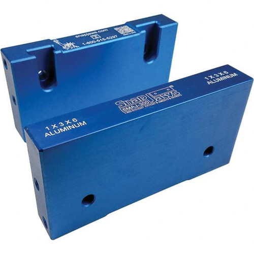 SNAP JAWS 6MAJ-300 6" WIDE X 3" HIGH X 1" THICK, FLAT/NO ST