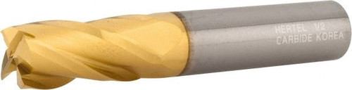 HERTEL 750206 1/2", 1" LOC, 1/2" SHANK DIAM, 3" OAL, 4