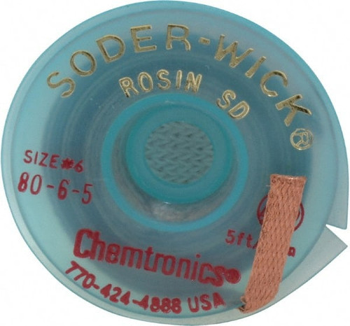 CHEMTRONICS 80-6-5 SOLDERING STATIC-DISSIPATIVE SPOOL