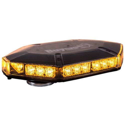 BUYERS PRODUCTS 8891100 MINI LIGHT BAR HEXAGONAL AMBER 30 LED