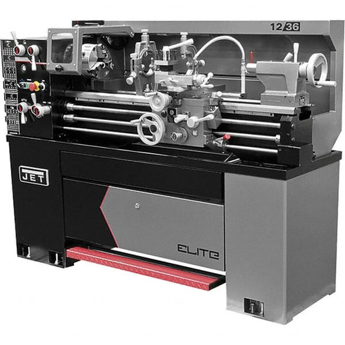 JET 892322 E-1236VS WITH NEWALL DP700 DRO WITH TAPE