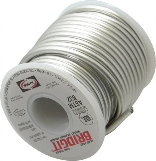 HARRIS PRODUCTS GROUP BRGT61 1/8 INCH DIAMETER, NICKEL, LEAD FREE SOL