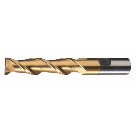 CLEVELAND C33530 SQUARE END MILL: 3/4" DIA, 4" LOC, 2 FLU
