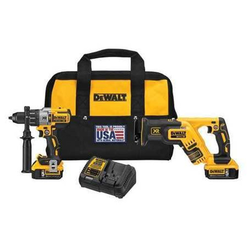 DEWALT TOOLS DCK294P2 20V MAX LI-ION HD & RECIP SAW COMBO KIT