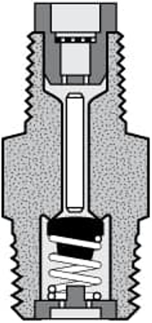 TRICO DCM-5-M M8X1.0 X 1/8 THREAD, CENTRAL LUBRICATION