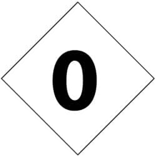 NMC DCN40 5 QTY 1 PACK HAZARDOUS MATERIALS LABEL