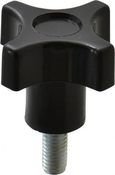 GIBRALTAR G10-2800-G 1" HEAD DIAM, 4 POINT LOBED KNOB