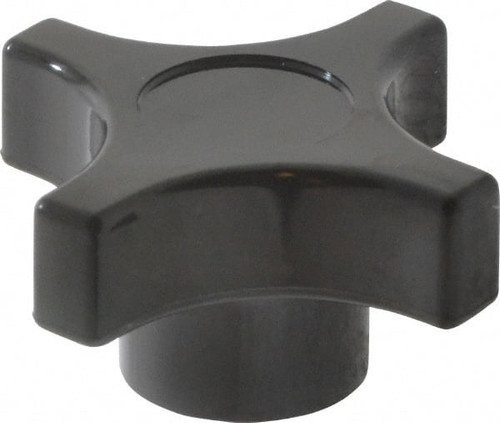 GIBRALTAR G10-2830-V 2" HEAD DIAM, 4 POINT LOBED KNOB