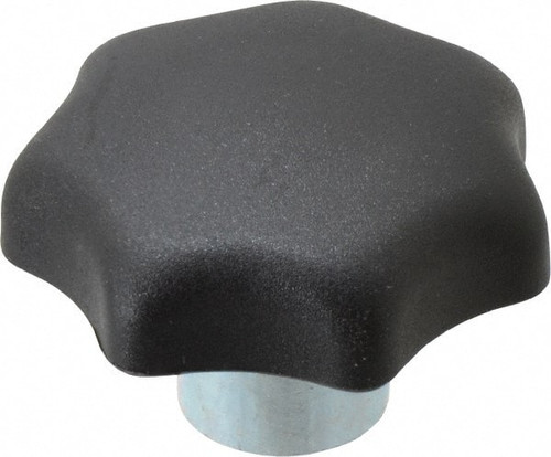 KIPP K0153.1CO 1.96" HEAD DIAM, 7 POINT LOBED KNOB