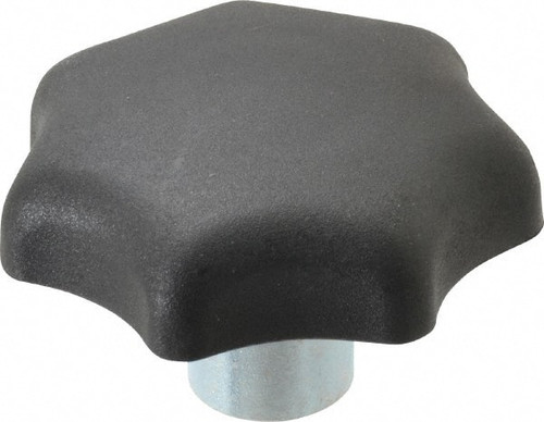 KIPP K0153.1CP 2.48" HEAD DIAM, 7 POINT LOBED KNOB