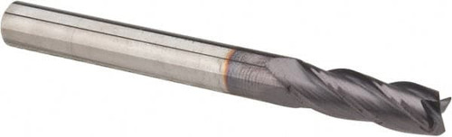 NIAGARA CUTTER N91378 1/4" DIAM 4 FLUTE SINGLE END SOLID CARBI