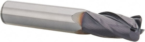 NIAGARA CUTTER N91403 1/2" DIAM 4 FLUTE SINGLE END SOLID CARBI