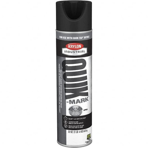 KRYLON PRODUCTS QT0355000 QUIK-TAP SB MRKNG PT  BLACK  22 OZ.