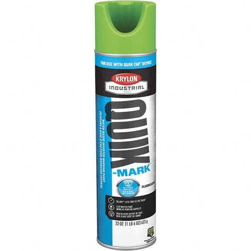 KRYLON PRODUCTS QT0363000 QUIK-TAP WB INV MRKNG PT FLUOR GREEN 22O