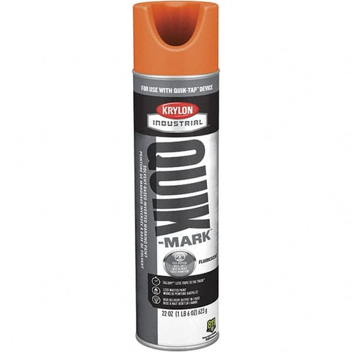 KRYLON PRODUCTS QT0370200 QUIK-TAP SB MRKNG PT  FLUORESCENT ORANGE