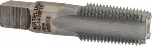 HERTEL R127553K-S 1/2-14 NPTF 4 FLUTE HIGH SPEED STEEL STA