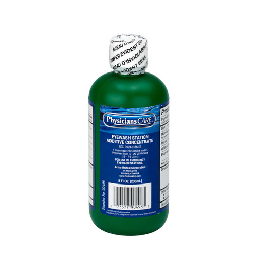 ACME UNITED 90496 PHYSICIANSCARE EYEWASH ADDITIVE, 8 OZ. B