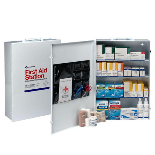 ACME UNITED 6175 FIRST AID ONLY® 4-SHELF INDUSTRIAL 