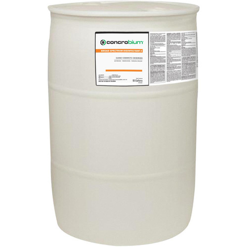 RUST-OLEUM 626055 DISINFECTANT, CONCROBIUM?, 55 GAL, DRUM