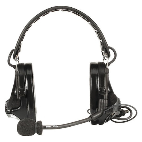 3M MT20H682FB-47 SV TACTICAL HEADSET,TWO WAY,SINGLE LEAD,BLK