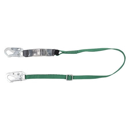 MSA SAFETY WORKS 10191755 SA LANYARD SM.SNAP ADJ SINGLE 6' ANSI