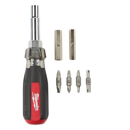 MILWAUKEE ELECTRIC TOOLS 48-22-2881 13IN1 CUSHION GRIP SCREWDRIVER WITH SCHR