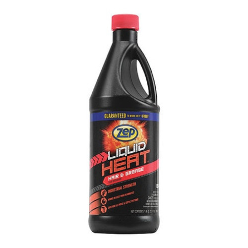 ZEP COMMERCIAL PRODUCTS ZULH34 OPENER DRAIN LIQUID HEAT 34OZ 