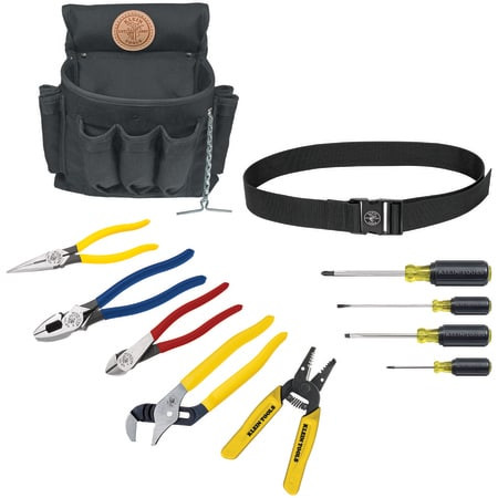 KLEIN TOOLS 92911 APPRENTICE TOOL KIT, 11-PIECE