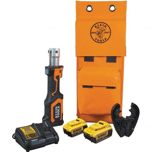 KLEIN TOOLS BAT207T14H BATTERY-OPERATED CRIMPER, BG DIE/D3 GROO