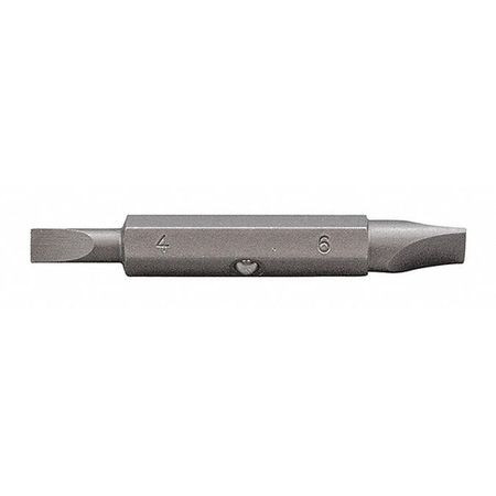 KLEIN TOOLS 32775 REPLACEMENT BIT, SLOTTED 4MM, 6MM